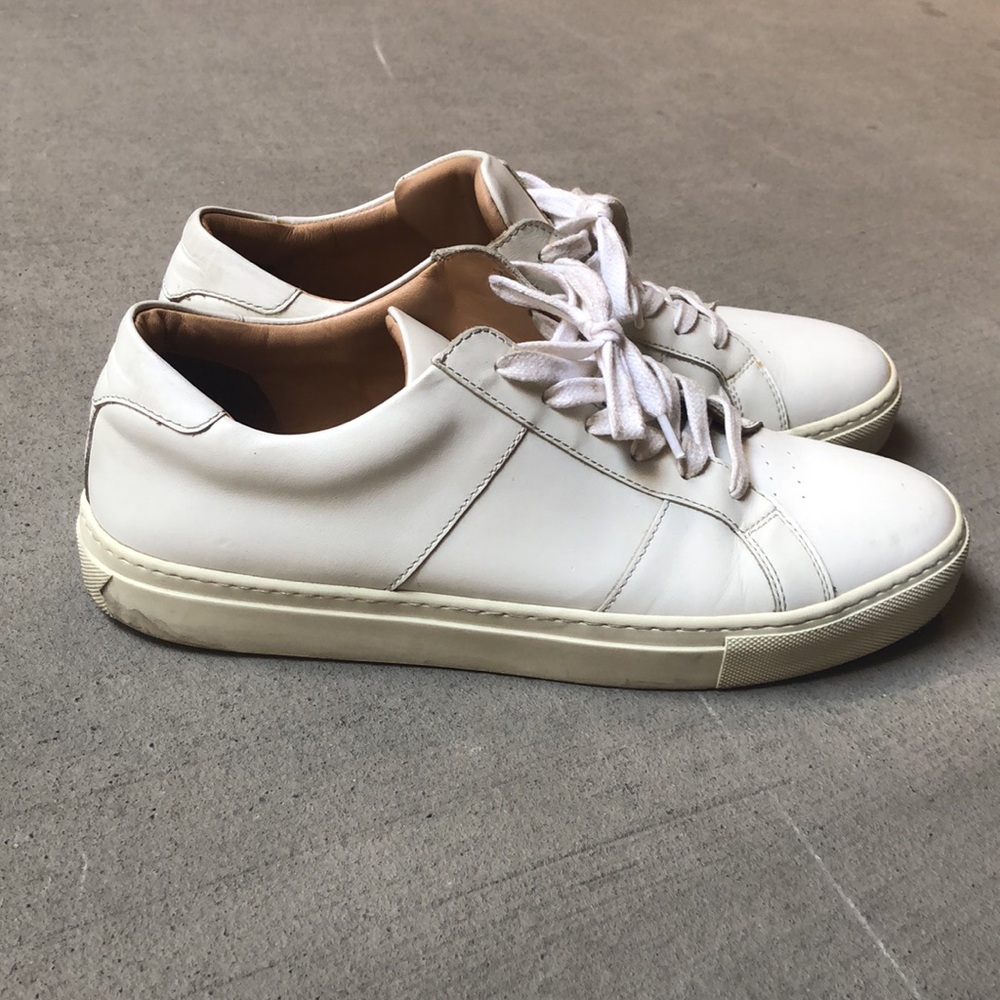GREATS Men’s White Royale Sneaker - size 10.5